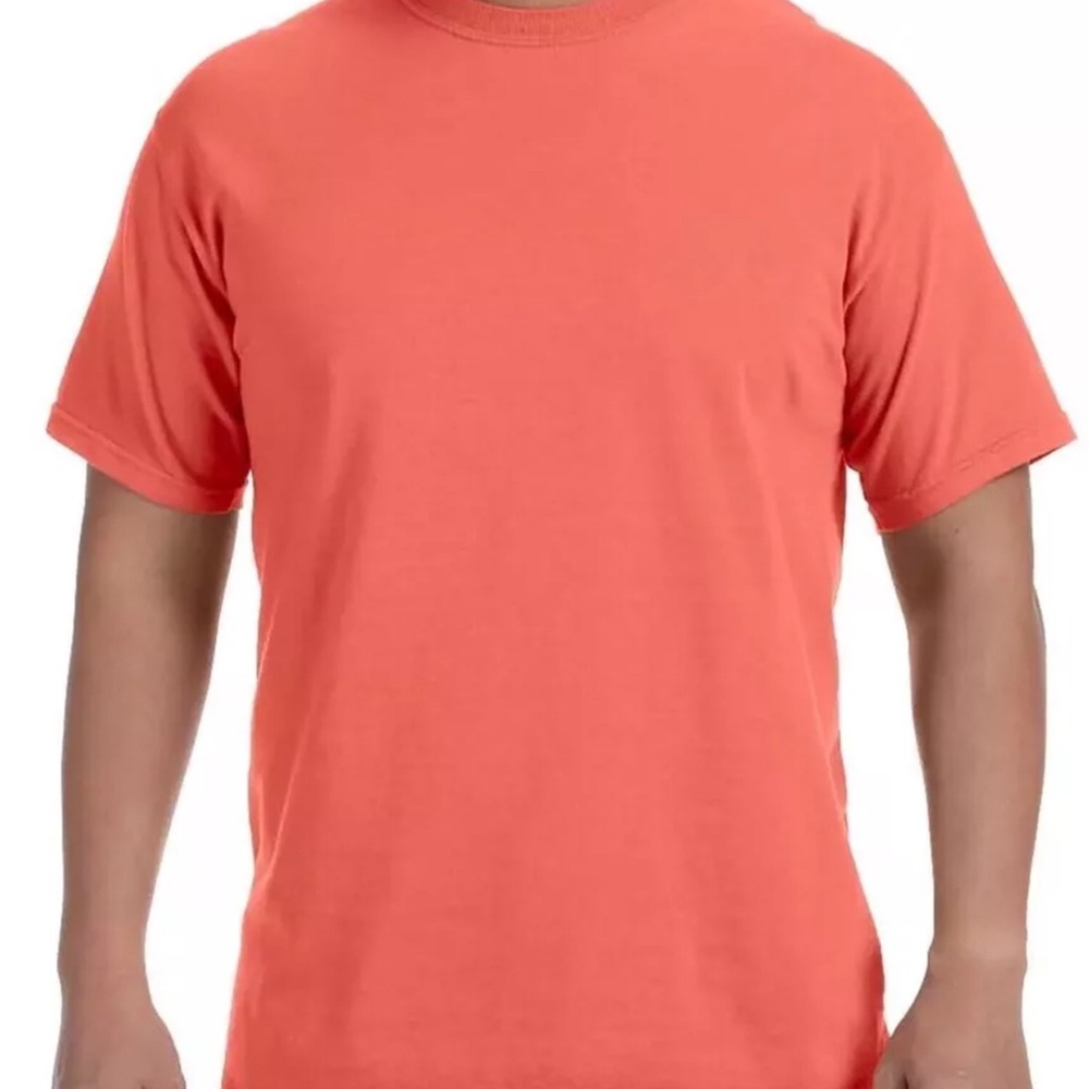 COMFORT COLORS T-SHIRT (1717) ADULT SIZE - BRIGHT SALMON